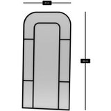 Hanah home Ogledalo Forma Black | ePonuda.com