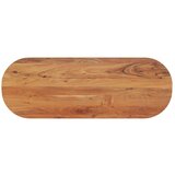 vidaXL Mizna plošča 110x40x2,5 cm ovalna trdna bukovina, (21008239) Cene