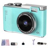 SARAHE LK003 2,4-palčna 4K HD CCD kamera z dvojno lečo Retro otroška kamera (zelena), (22016052) | Shoptok.si