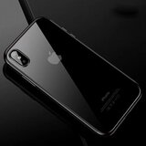 Nillkin elegance tanek silikonski ovitek za samsung galaxy A71 A715 - prozoren s črnim robom | Shoptok.si