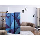 Artgeist PARAVAN 135/172/3 cm modra, svetlo modra | Shoptok.si