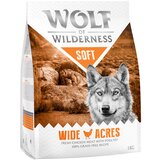 Wolf of Wilderness 3 + 1 gratis! 4 x 1 kg - Wide Acres - piletina (Soft & Strong) | shoptok.hr