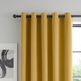 Catherine Lansfield Rumene zatemnitvene zavese v kompletu 2 ks 168x229 cm Wilson – Cene