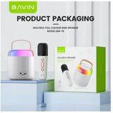 BAVIN mini karaoke zvučnik sa mikrofonom bela - BM-19 bela | ePonuda.com