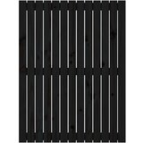  Zidno uzglavlje crno 82,5 x 3 x 110 cm od masivne borovine | shoptok.hr