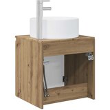  Umivaonik s policom za zid Hrast artisan 49,5 x 44,5 x 65,5 cm | Eponuda.ba