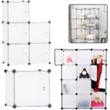  Modularna polica za cipele pribor 5 odjeljaka prozirna | shoptok.hr