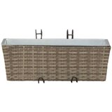  Ograda Metal - Siva 50 cm | shoptok.hr