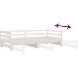  Dnevni krevet na izvlačenje bez madraca bijeli 80x200 cm | shoptok.hr