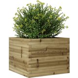  Vrtno cvetlično korito 60x60x45,5 cm impregnirana borovina | Shoptok.si