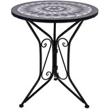 Garden Pleasure Crni metalni vrtni blagovaonski set za 2 osobe Jalua – | shoptok.hr