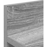  Vješalica za kapute na zidu Zidne Siva Sonoma 80 x 10,5 x 18 cm | Eponuda.com
