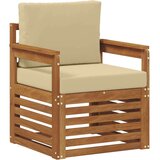  Set vanjskih sofa s jastukom Prirodna 71 x 63 x 73 cm | shoptok.hr