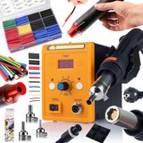 Rosfix postaja za spajkanje Hot-air 858D + Mini toplotna pištola Hot-air 300W + komplet termokurčljivih cevi 850 kosov., (21746569) u
