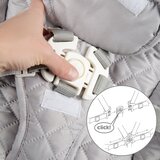 ROBA KIDS Roba 2u1 hranilica Born Up s ležaljkom za novorođenče Little Stars White | shoptok.hr