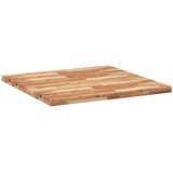 Stolna ploča četvrtasta 90x90x4 cm od masivnog drva bagrema | shoptok.hr