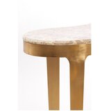 Light & Living Stranska mizica z marmorno mizno ploščo v bronasti barvi/sivorjava 40x110 cm Giulio – | Shoptok.si