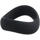 Pulselock Cocktura - uvijeni silikonski prsten za penis (crni) - 45 mm | shoptok.hr