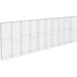  Gabionski zid s poklopcima od pocinčanog čelika 600x30x200 cm | shoptok.hr