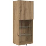 TV stenske enote z LED lučmi 4 pcs Umetni hrast Konstruiran les, (5000112723) | Shoptok.si