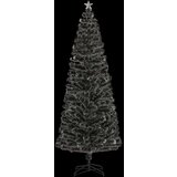  Umjetno božićno drvce sa stalkom LED 240 cm optička vlakna | shoptok.hr