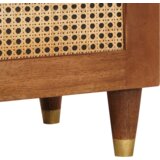  Kabineti i police za skladištenje medija s policom s pohranom s vratima Smeđa | shoptok.hr