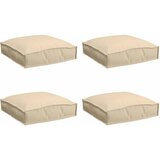  Jastuk 4 pcs Bež 40 x 40 x 8 cm Oxford tkanina | Eponuda.ba