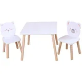 set i stolice Bear and Kitten