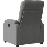  Naslonjač tamnosivi od mikrovlakana | shoptok.hr