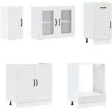  Set kuhinjskih elementa od 8 dijelova "Kalmar" izrađeno drvo | shoptok.hr