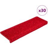  Prostirke za stepenice 30 kom 65x21x4 cm crvene pravokutne rubove | Eponuda.ba