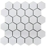 Uni Mozaik ploščice Hexagon Uni HX 080 (32,5 x 28,1 cm, bela, sijaj) Cene