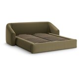 Cosmopolitan Design Zelena oblazinjena zakonska postelja s prostorom za shranjevanje z letvenim dnom 140x200 cm Campi – | Shoptok.si