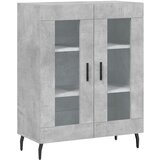 Maison Chic Komoda - Predalnik betonsko siva 69,5x34x90 cm inženirski les, (21718598) Cene