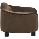 SOFA za pse smeđa 67 x 47 x 36 cm plišana | shoptok.hr