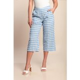 Fenzy Capri Hlače S Printom, Plave | shoptok.hr