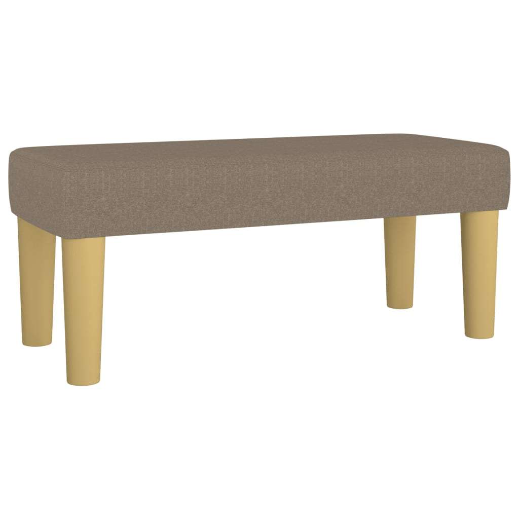  Krevet s oprugama i madracem smeđesivi 120 x 190 cm od tkanine | shoptok.hr