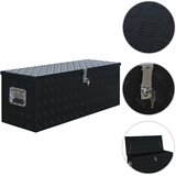 Aluminijska kutija 1085 x 370 x 400 mm crna | shoptok.hr
