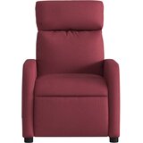  Naslonjač od tkanine crvena boja vina | shoptok.hr