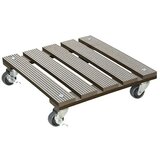 GARDOL Voziček za rastline (WPC, Rjave barve, Maksimalna obremenitev: 80 kg) | Shoptok.si