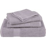 vidaXL Komplet brisač 8-delni siva 360 gsm 100% bombaž | Shoptok.si