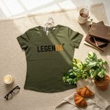 Legenda Strukirana majica Maslinasta S | ePonuda.com