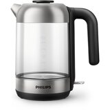 Philips 5000 series HD9339/80 električno kuhalo za vodu 1,7 L 2200 W Crno, Nehrđajući čelik, Prozirno | shoptok.hr
