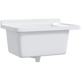  Umivaonik za zidnu montažu bijeli 60 x 40 x 28 cm od smole | shoptok.hr