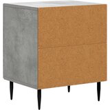  Noćni ormar 2 kom. Betonska siva 43 x 34,5 x 50 cm | shoptok.hr