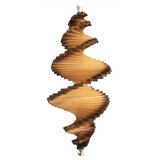  Drvena spirala za vjetar, žuta 50cm Cijene