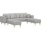 SOFA 3 pcs Oblačnosiva 250 x 188 x 76 cm tkanina | Eponuda.ba