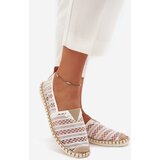 Boto Lace Women's Espadrilles With Mesh White Faylira | shoptok.hr