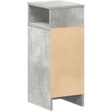 vidaXL Noćni ormarić s ladicom beton siva 25x31x66 cm | shoptok.hr