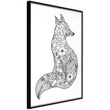  Poster - Openwork Fox 20x30 | shoptok.hr